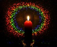 Candle Rainbow